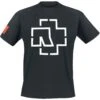 "Logo" T-Shirt Black By Rammstein -Men Fashion Clothing Store 105863a