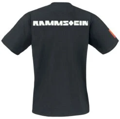 "Logo" T-Shirt Black By Rammstein -Men Fashion Clothing Store 105863b