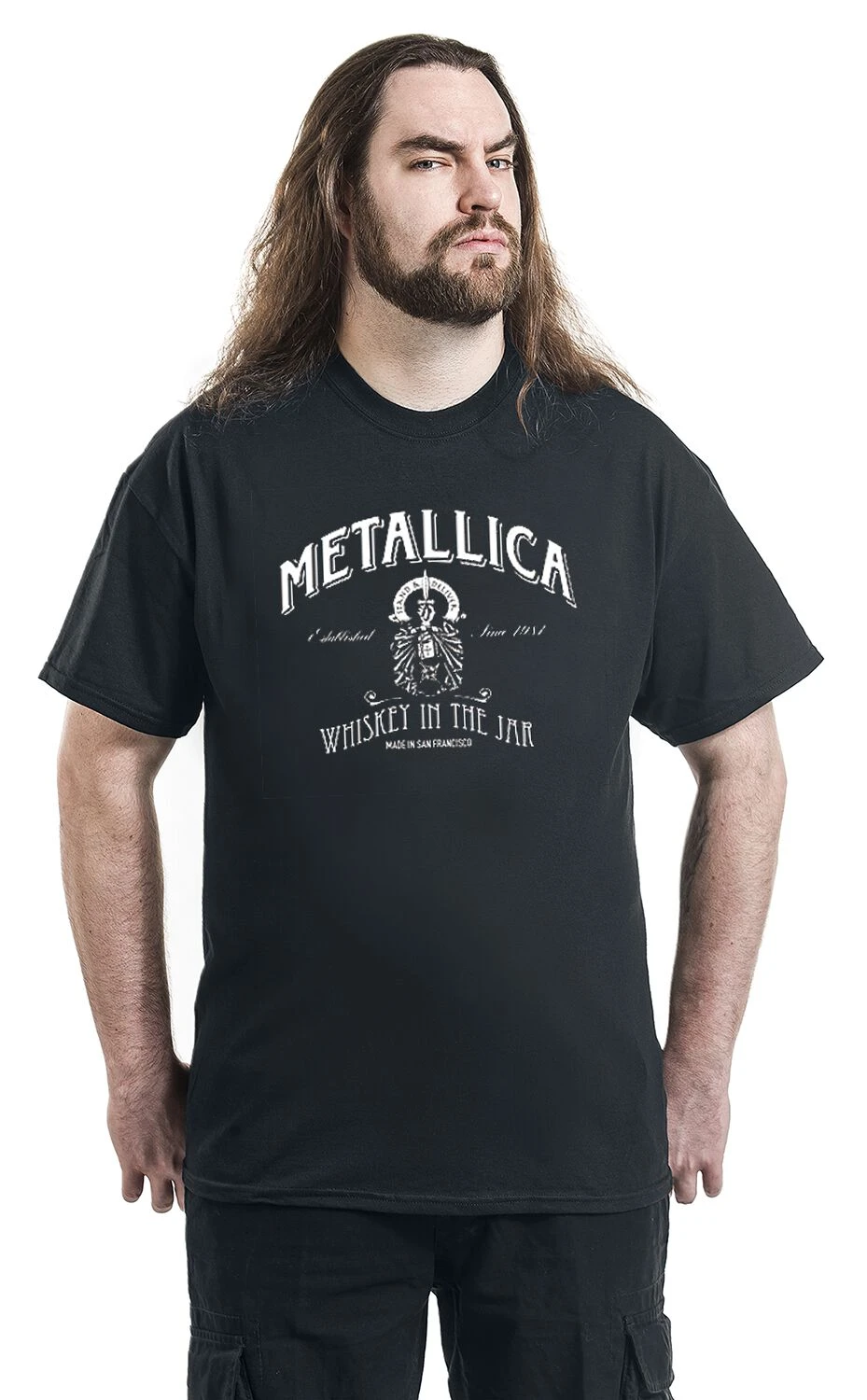 "Whiskey In The Jar" T-Shirt Black By Metallica 6 "Whiskey In The Jar" T-Shirt Black By Metallica - Image 4