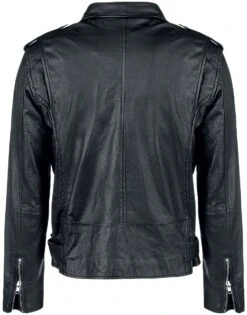 "Leather Jacket" Leather Jacket Black By Classic Style 10 "Leather Jacket" Leather Jacket Black By Classic Style -Men Fashion Clothing Store 130109b emp