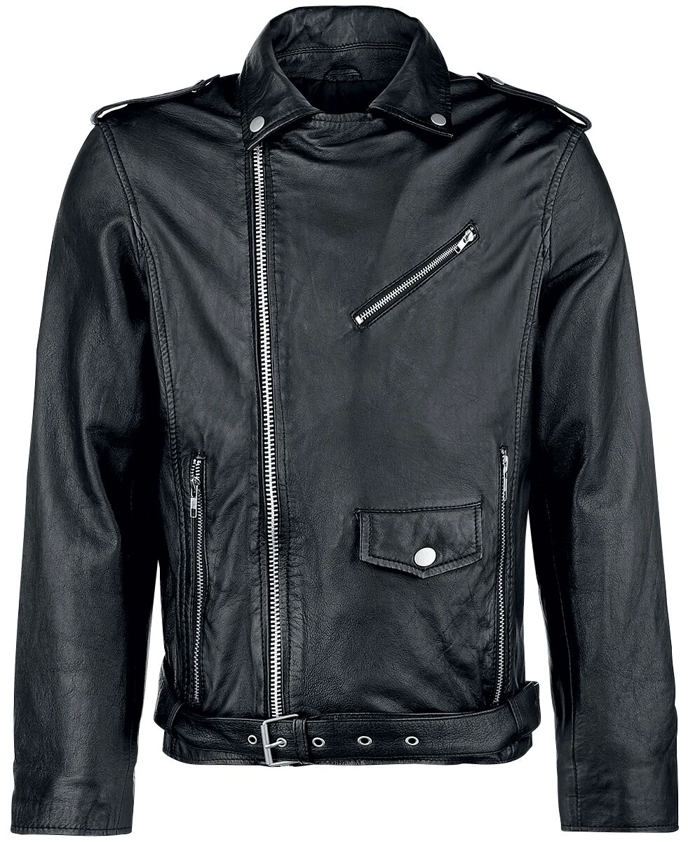 "Leather Jacket" Leather Jacket Black By Classic Style 5 "Leather Jacket" Leather Jacket Black By Classic Style - Image 3