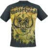 "Acid Splatter" T-Shirt Black By Motörhead
