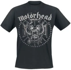 "Iron Cross Swords" T-Shirt Black By Motörhead