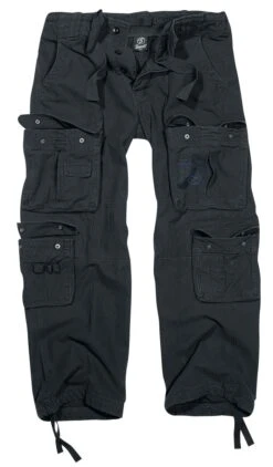 "Pure Vintage Trousers" Cargo Trousers Black By Brandit