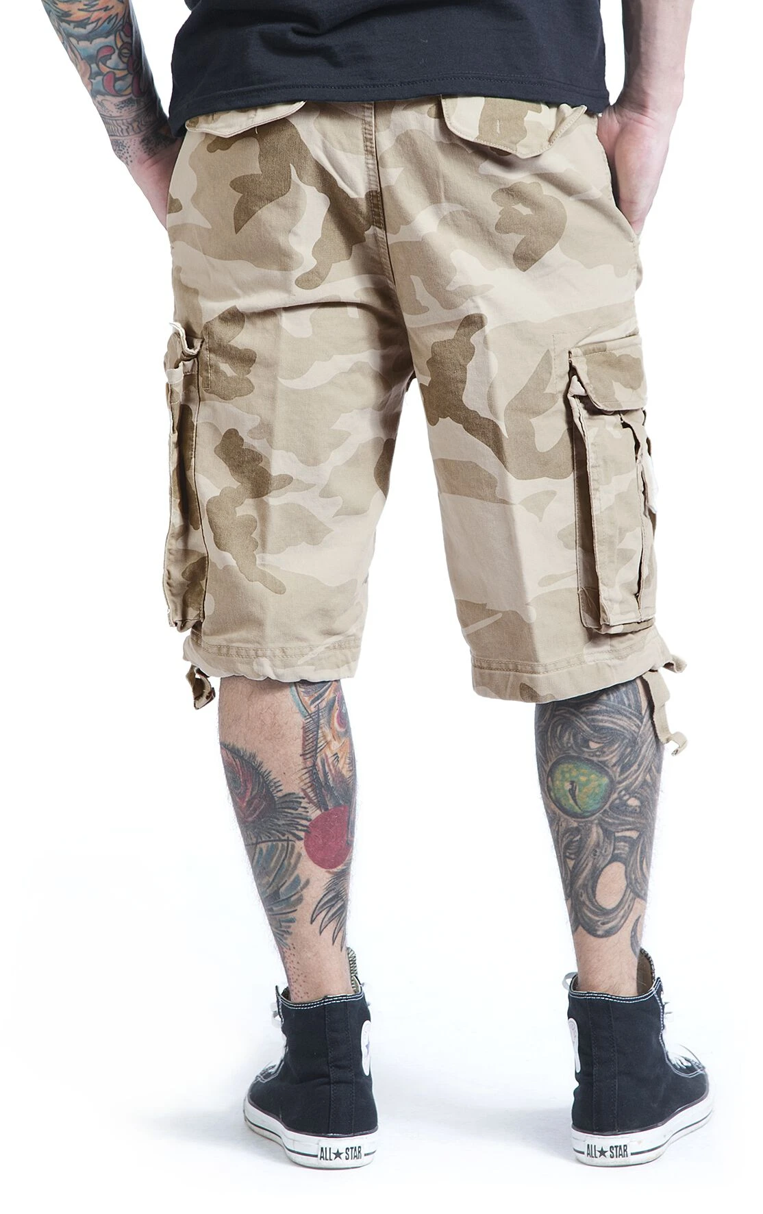 "Vintage Shorts" Shorts Sand By Brandit 8 "Vintage Shorts" Shorts Sand By Brandit - Image 6