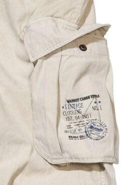 "Industry Vintage 3/4" Shorts Beige By Brandit -Men Fashion Clothing Store 185239d emp