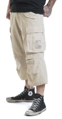 "Industry Vintage 3/4" Shorts Beige By Brandit -Men Fashion Clothing Store 185239wa2 emp