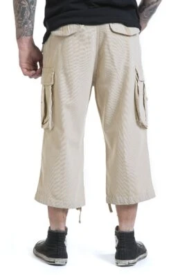 "Industry Vintage 3/4" Shorts Beige By Brandit -Men Fashion Clothing Store 185239wb emp