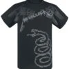"Black Album Faded" T-Shirt Black By Metallica 1 "Black Album Faded" T-Shirt Black By Metallica -Men Fashion Clothing Store 202321a emp