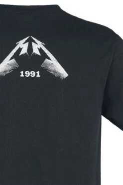 "Black Album Faded" T-Shirt Black By Metallica -Men Fashion Clothing Store 202321d3 emp