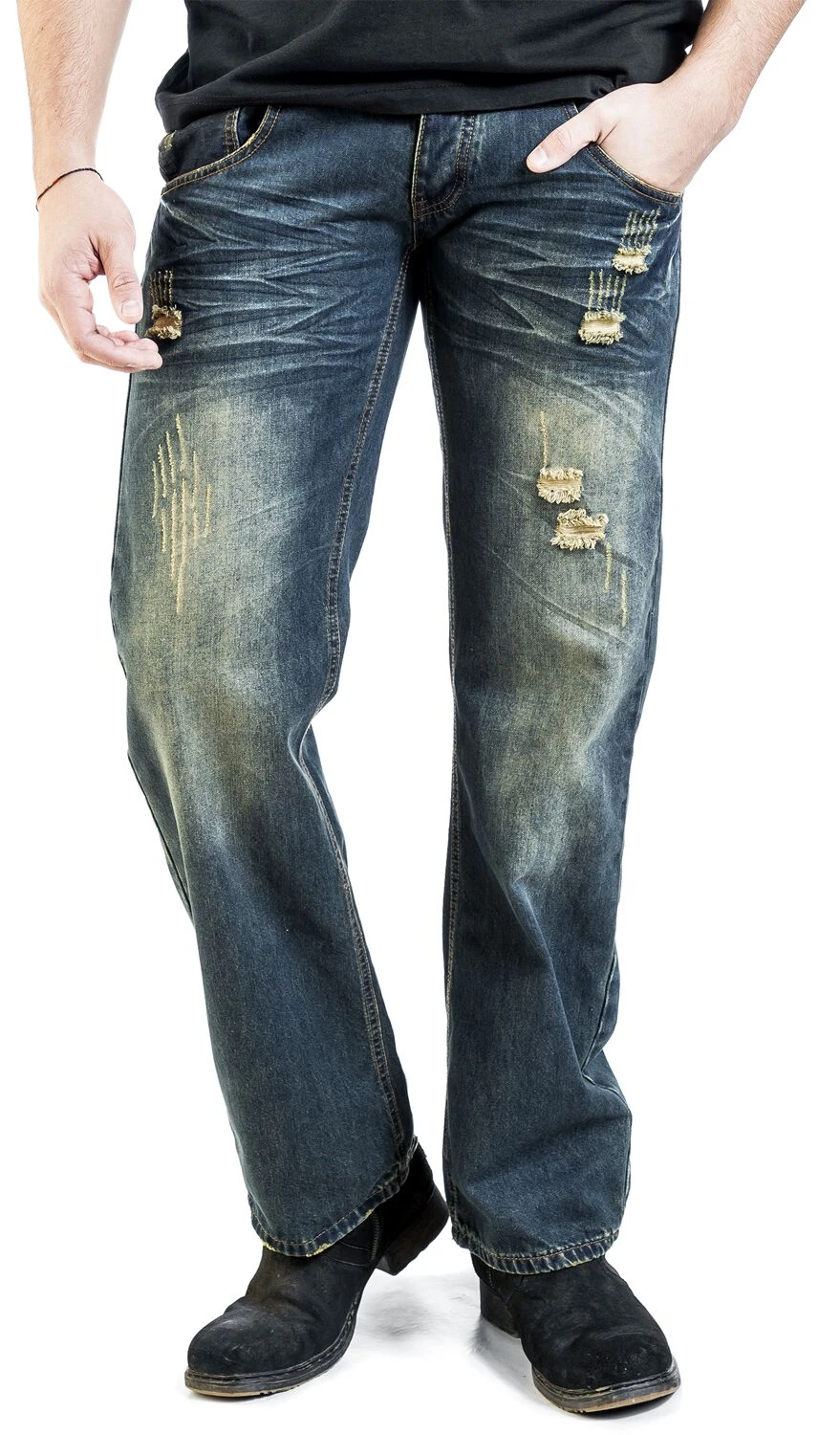"Stan" Jeans Dark Blue By Black Premium By EMP 8 "Stan" Jeans Dark Blue By Black Premium By EMP - Image 6