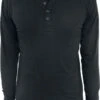 "Basic Henley" Long-sleeve Shirt Black By Urban Classics 1 "Basic Henley" Long-sleeve Shirt Black By Urban Classics -Men Fashion Clothing Store 206557a emp