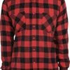 "Checked Flannel" Flanel Shirt Black-red By Urban Classics 1 "Checked Flannel" Flanel Shirt Black-red By Urban Classics -Men Fashion Clothing Store 206622a emp