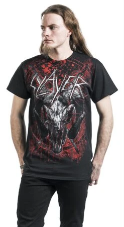 "Mongo Goat" T-Shirt Black By Slayer 10 "Mongo Goat" T-Shirt Black By Slayer -Men Fashion Clothing Store 208779wa emp