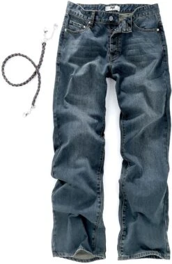 "Deluxe" Jeans Blue By Black Premium By EMP -Men Fashion Clothing Store 218993zc