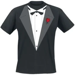 "Vito's Tux" T-Shirt Black By Alcohol & Party