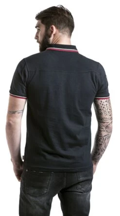 "Lynton" Polo Shirt Black By Lonsdale London -Men Fashion Clothing Store 243416wb emp