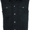 "Denim Vest" Vest Black By Urban Classics 2 "Denim Vest" Vest Black By Urban Classics -Men Fashion Clothing Store 246687a