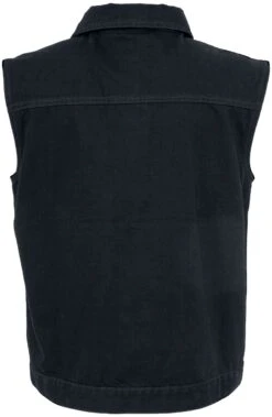 "Denim Vest" Vest Black By Urban Classics -Men Fashion Clothing Store 246687b