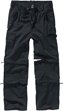 "Savannah" Cargo Trousers Black By Brandit