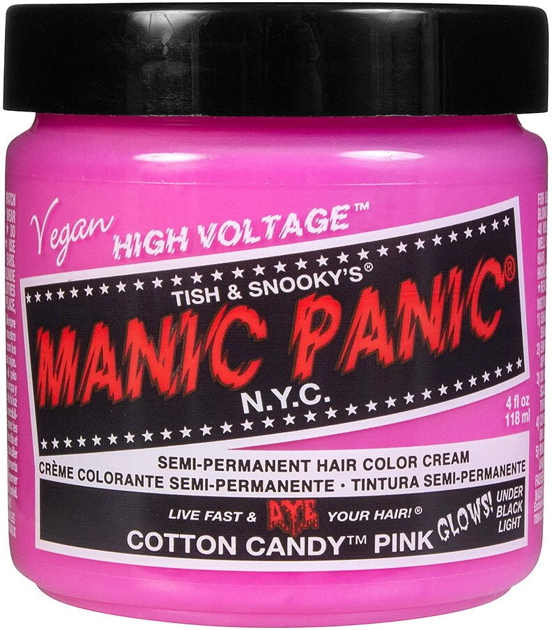 "Cotton Candy Pink - Classic" Hair Dye Pink By Manic Panic 3 "Cotton Candy Pink - Classic" Hair Dye Pink By Manic Panic
