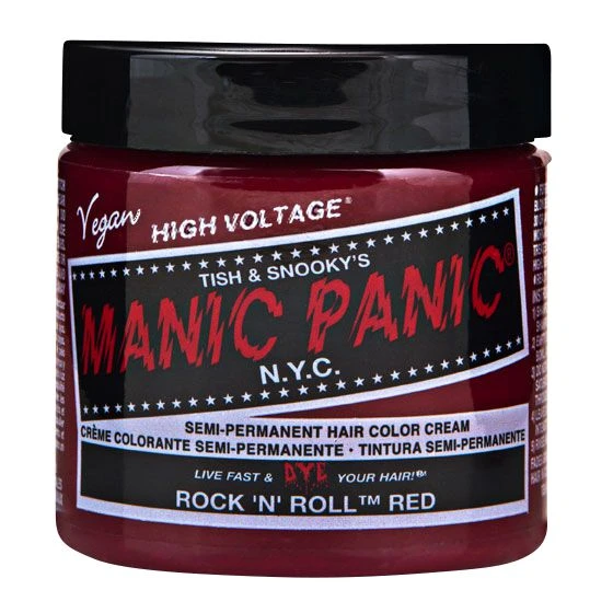 "Rock N´Roll Red - Classic" Hair Dye Red By Manic Panic 3 "Rock N´Roll Red - Classic" Hair Dye Red By Manic Panic