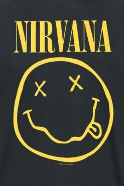 "Smiley" T-Shirt Black By Nirvana -Men Fashion Clothing Store 256708d emp