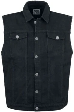 "Life Of An Easy Rider" Vest Black By Black Premium By EMP