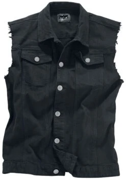 "Life Of An Easy Rider" Vest Black By Black Premium By EMP -Men Fashion Clothing Store 260882za emp