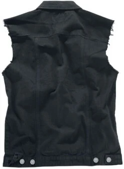 "Life Of An Easy Rider" Vest Black By Black Premium By EMP -Men Fashion Clothing Store 260882zb emp