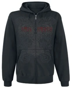 "Viking Horde" Hooded Zip Black By Amon Amarth