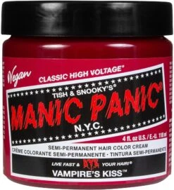 "Vampires Kiss - Classic" Hair Dye Red By Manic Panic