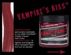 "Vampires Kiss - Classic" Hair Dye Red By Manic Panic 12 "Vampires Kiss - Classic" Hair Dye Red By Manic Panic -Men Fashion Clothing Store 263467d3