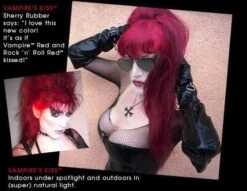 "Vampires Kiss - Classic" Hair Dye Red By Manic Panic 13 "Vampires Kiss - Classic" Hair Dye Red By Manic Panic -Men Fashion Clothing Store 263467d4