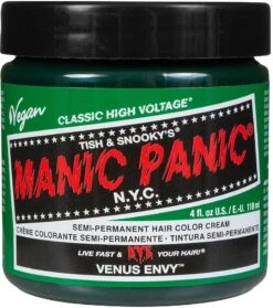 "Venus Envy - Classic" Hair Dye Green By Manic Panic