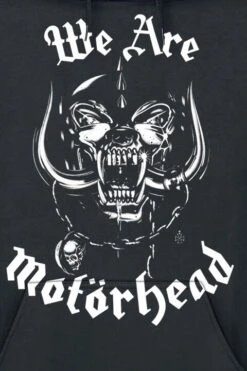 "We Are Motörhead" Hooded Sweater Black By Motörhead -Men Fashion Clothing Store 268379d