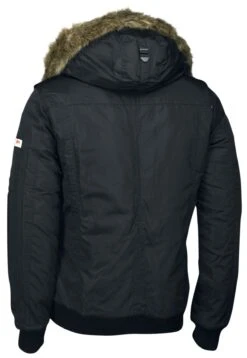 "Jarreth" Winter Jacket Black By Lonsdale London -Men Fashion Clothing Store 268405b emp
