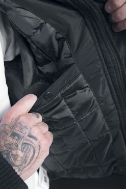 "Jarreth" Winter Jacket Black By Lonsdale London -Men Fashion Clothing Store 268405d6 emp