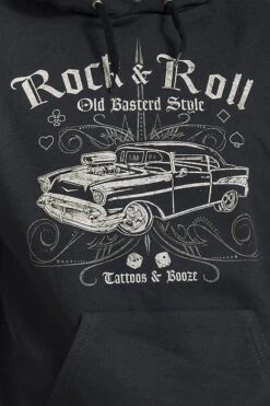 "Old Basterd Style" Hooded Sweater Black By Old Basterd Style -Men Fashion Clothing Store 271387d emp