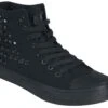 "Walk The Line" Sneakers High Black By Black Premium By EMP -Men Fashion Clothing Store 278712a