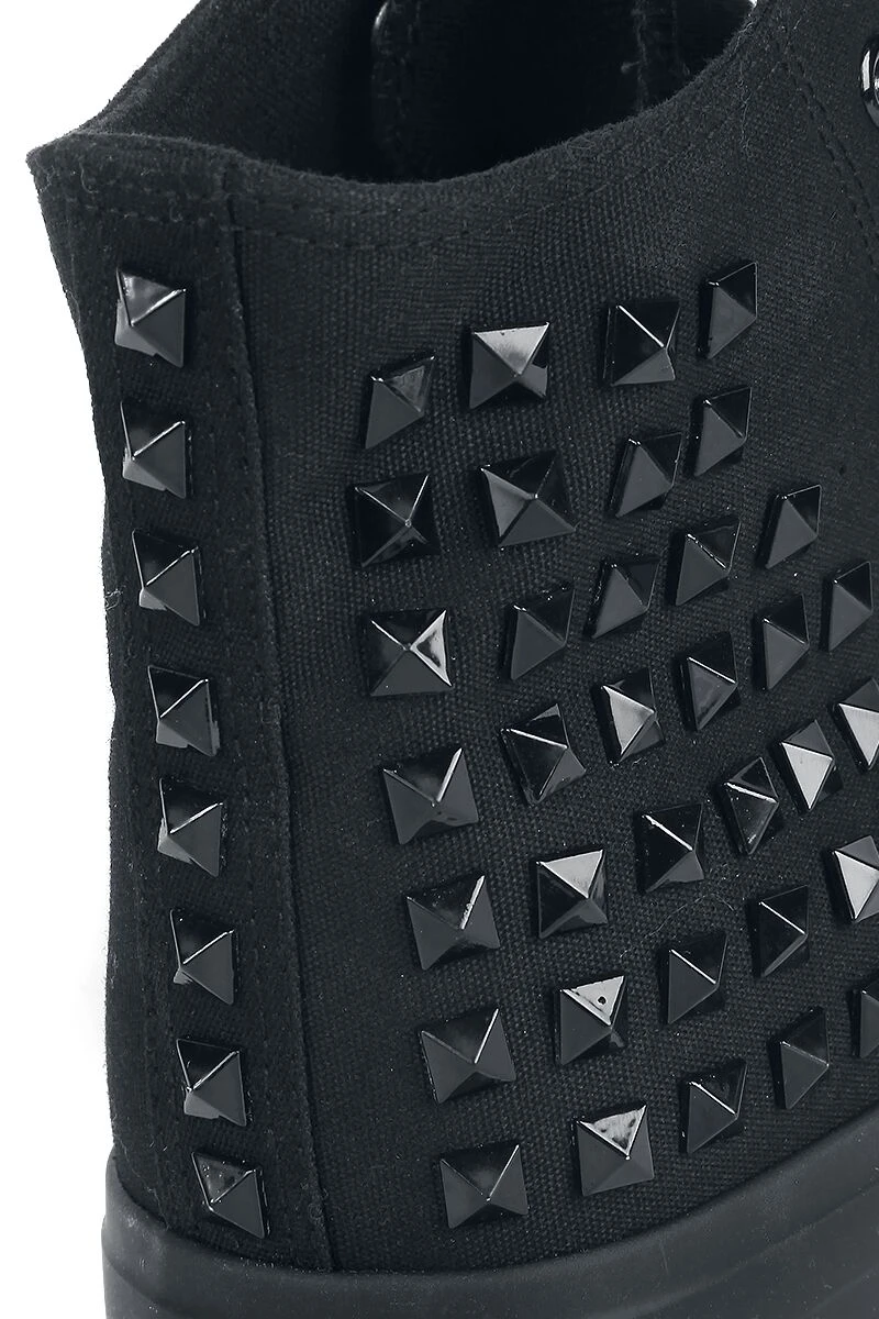 "Walk The Line" Sneakers High Black By Black Premium By EMP 8 "Walk The Line" Sneakers High Black By Black Premium By EMP - Image 6