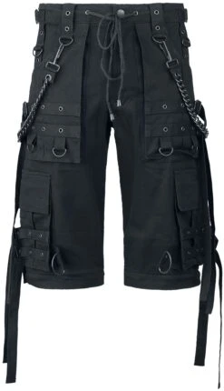 "Abaddon" Cargo Trousers Black By Gothicana By EMP -Men Fashion Clothing Store 279358c emp