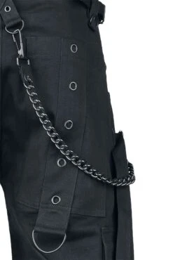 "Abaddon" Cargo Trousers Black By Gothicana By EMP -Men Fashion Clothing Store 279358d3 emp