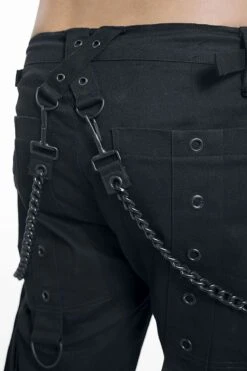 "Abaddon" Cargo Trousers Black By Gothicana By EMP -Men Fashion Clothing Store 279358d4 emp