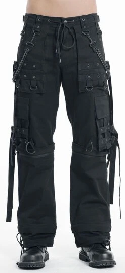 "Abaddon" Cargo Trousers Black By Gothicana By EMP -Men Fashion Clothing Store 279358wa emp