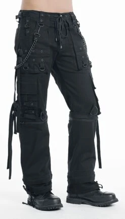"Abaddon" Cargo Trousers Black By Gothicana By EMP -Men Fashion Clothing Store 279358wa2 emp