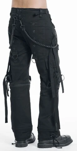 "Abaddon" Cargo Trousers Black By Gothicana By EMP -Men Fashion Clothing Store 279358wb2 emp