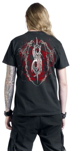 "Iowa Star" T-Shirt Black By Slipknot -Men Fashion Clothing Store 280788wb