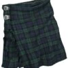 "Kilt" Medium-length Skirt Green-blue By Black Premium By EMP 2 "Kilt" Medium-length Skirt Green-blue By Black Premium By EMP -Men Fashion Clothing Store 282566 emp
