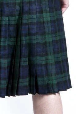 "Kilt" Medium-length Skirt Green-blue By Black Premium By EMP -Men Fashion Clothing Store 282566d2 emp